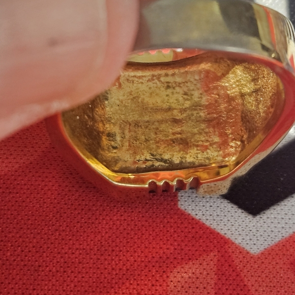 Gold and Black Masonic Ring - Picture 10 of 13